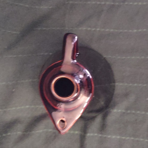 Vintage Brown Stoneware Ceramic Whiskey Water Jug - Picture 3 of 5